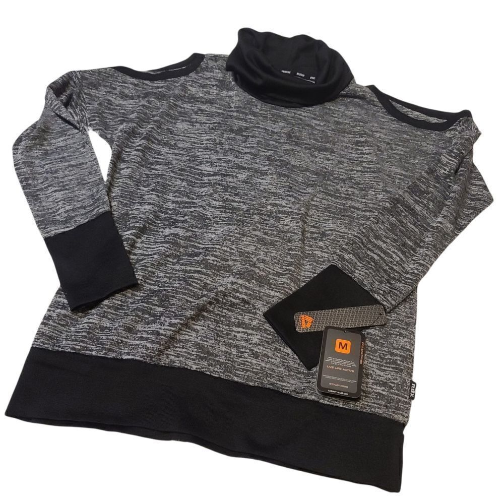 RBX Cold Shoulder Top Medium - Picture 3 of 7